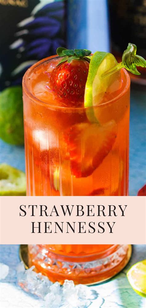 hennessy strawberry|66+ Strawberry Hennessy Recipe